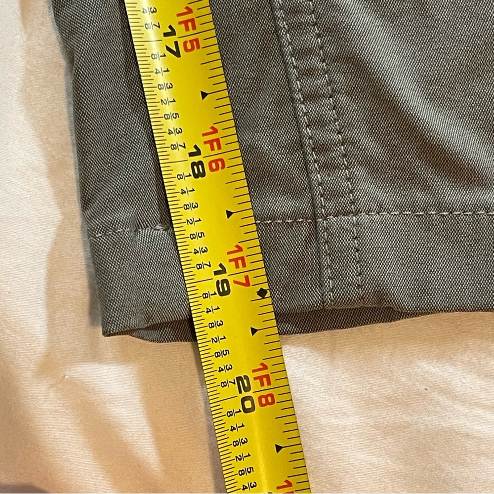 Kuhl Hiking Pants Gray/Green Women's Sz 16 Side Pocket Ruched/Gather RN #108846 - Picture 7 of 15